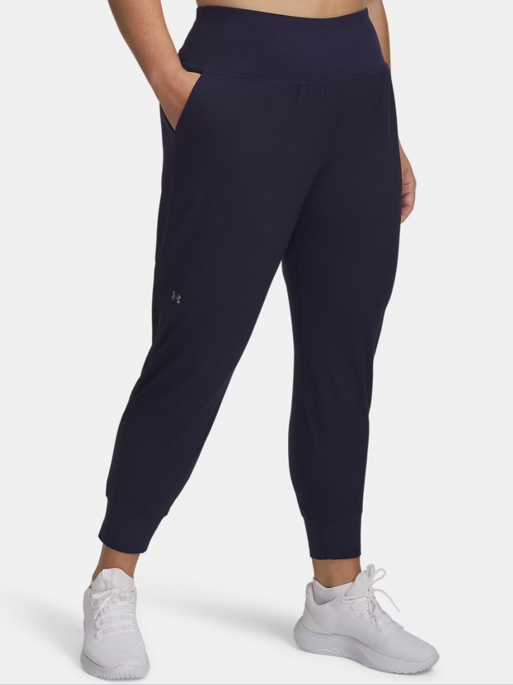 Under Armour Womens UA Movement Black Joggers High Rise Athletic Sweatpants XL